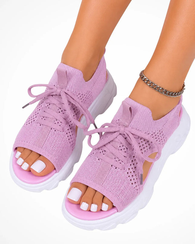 Solennea | All-Day Comfort Platform Sneaker Sandals