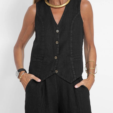Soraya | Effortless Style Women's Two-Piece Vest Set