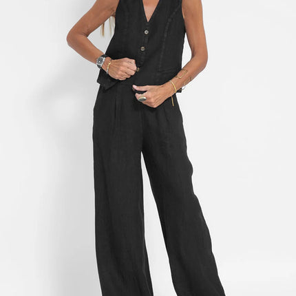 Soraya | Effortless Style Women's Two-Piece Vest Set