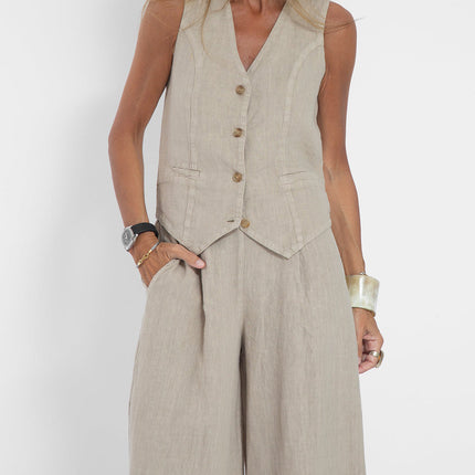 Soraya | Effortless Style Women's Two-Piece Vest Set