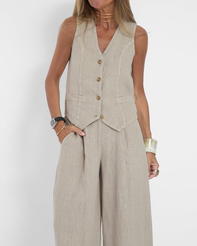 Soraya | Effortless Style Women's Two-Piece Vest Set