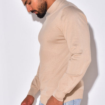 Sorenix | Refined Warmth Men's Half Turtleneck Sweater