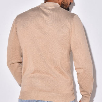 Sorenix | Refined Warmth Men's Half Turtleneck Sweater