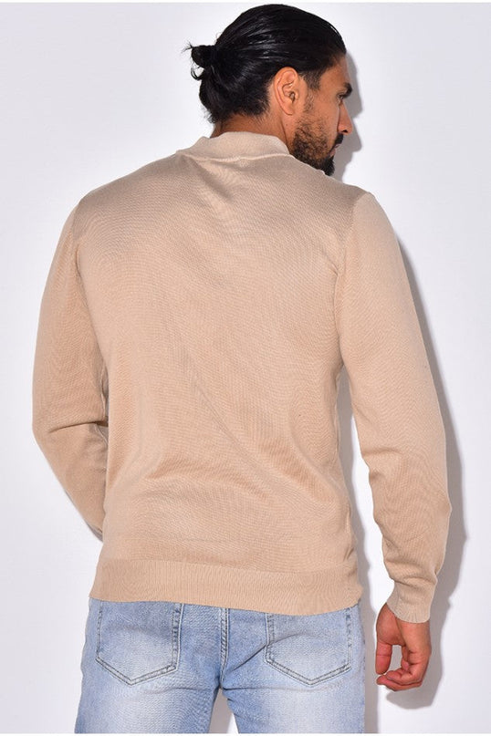 Sorenix | Refined Warmth Men's Half Turtleneck Sweater