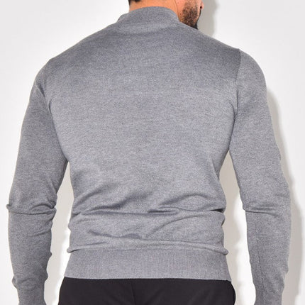 Sorenix | Refined Warmth Men's Half Turtleneck Sweater