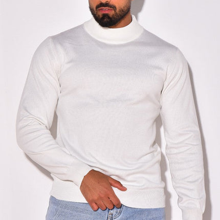 Sorenix | Refined Warmth Men's Half Turtleneck Sweater