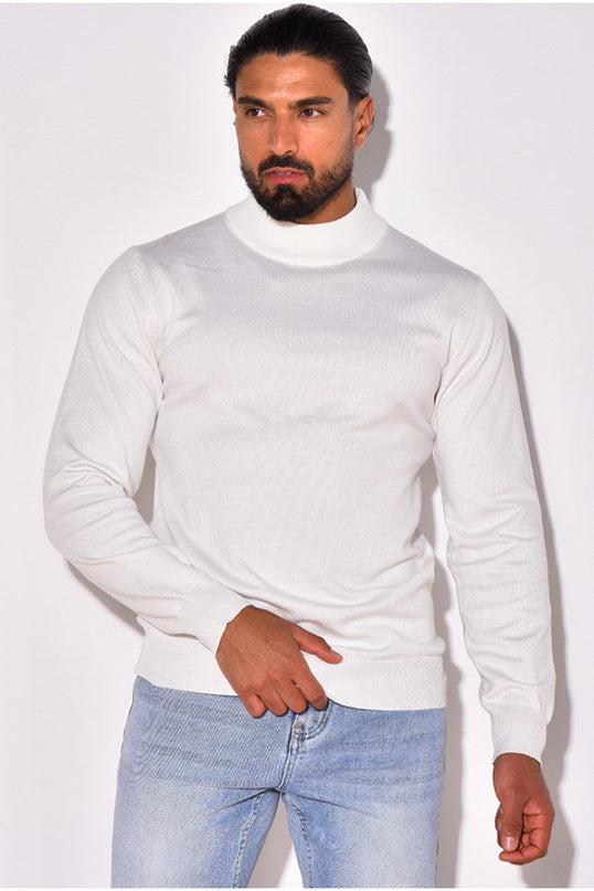 Sorenix | Refined Warmth Men's Half Turtleneck Sweater