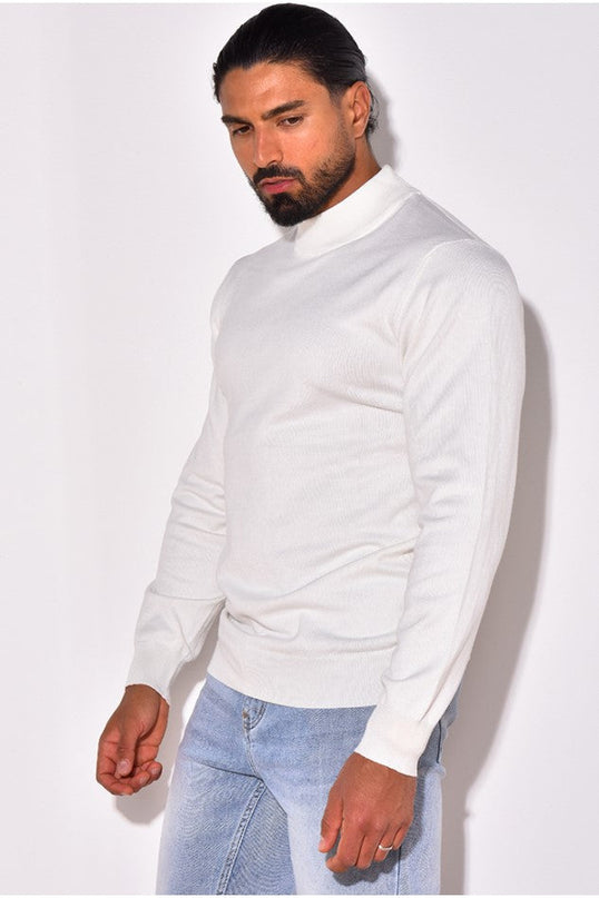 Sorenix | Refined Warmth Men's Half Turtleneck Sweater
