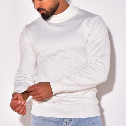 Sorenix | Refined Warmth Men's Half Turtleneck Sweater