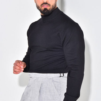 Sorenix | Refined Warmth Men's Half Turtleneck Sweater