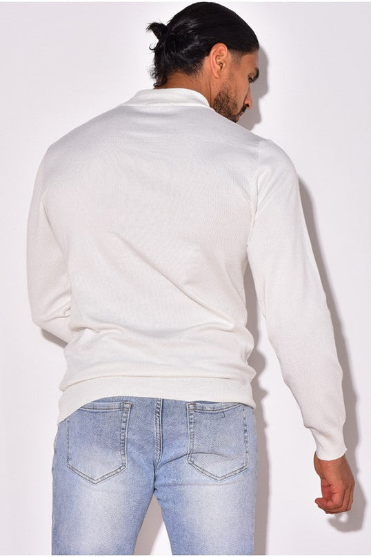 Sorenix | Refined Warmth Men's Half Turtleneck Sweater