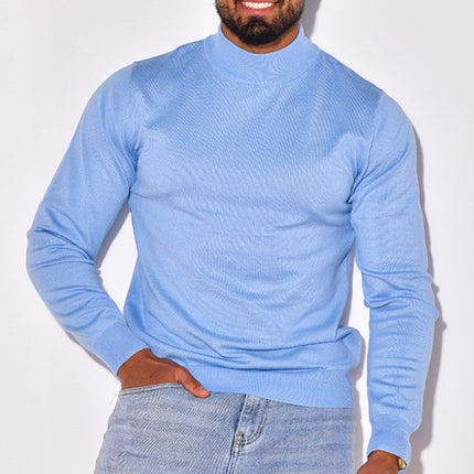 Sorenix | Refined Warmth Men's Half Turtleneck Sweater