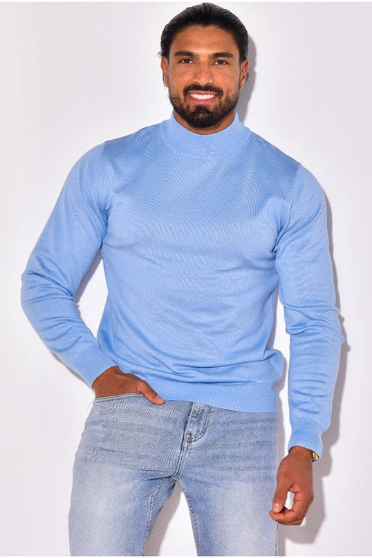 Sorenix | Refined Warmth Men's Half Turtleneck Sweater