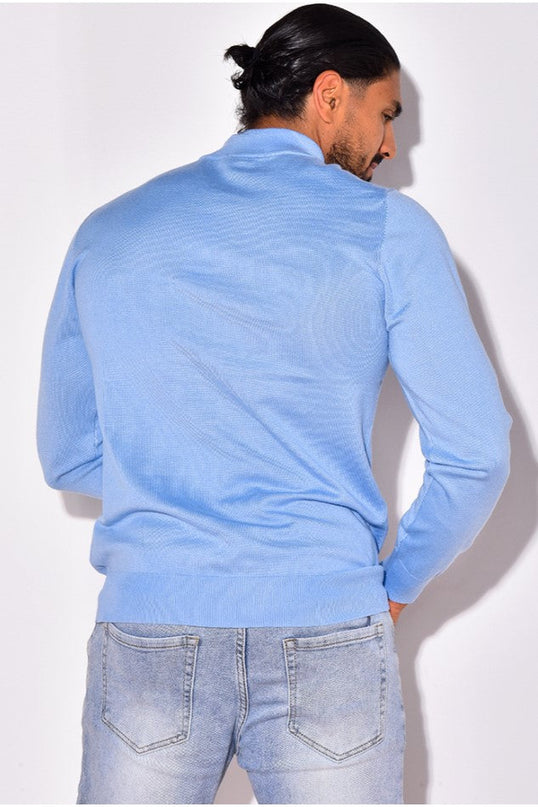 Sorenix | Refined Warmth Men's Half Turtleneck Sweater