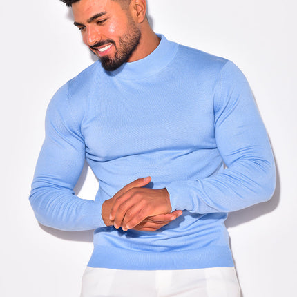 Sorenix | Refined Warmth Men's Half Turtleneck Sweater