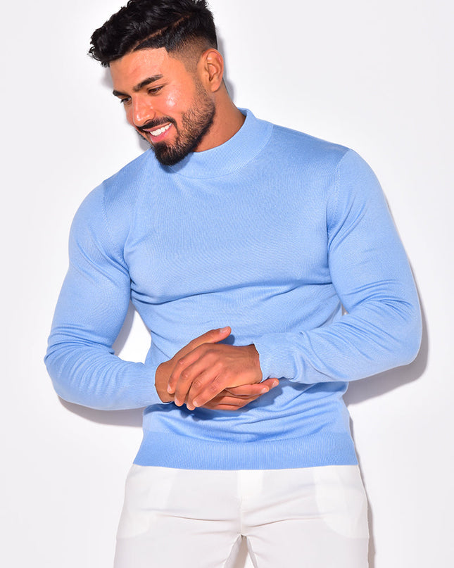 Sorenix | Refined Warmth Men's Half Turtleneck Sweater