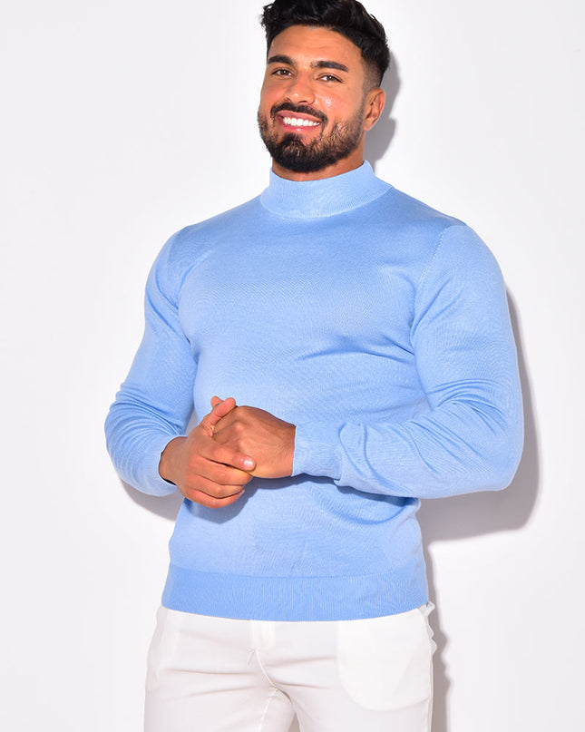 Sorenix | Refined Warmth Men's Half Turtleneck Sweater