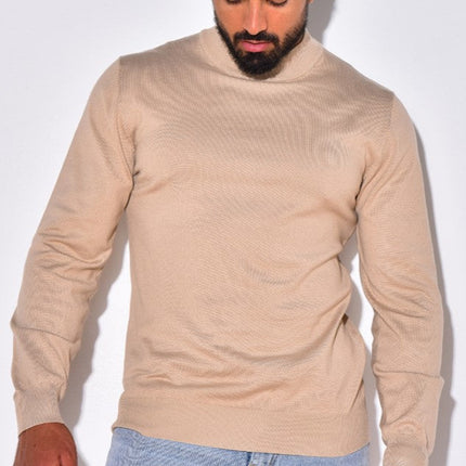 Sorenix | Refined Warmth Men's Half Turtleneck Sweater