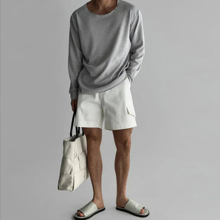 Sorenzo | Men's Long Sleeve Shirt – Breathable Knit