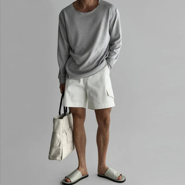 Sorenzo | Men's Long Sleeve Shirt – Breathable Knit
