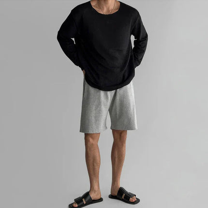 Sorenzo | Men's Long Sleeve Shirt – Breathable Knit