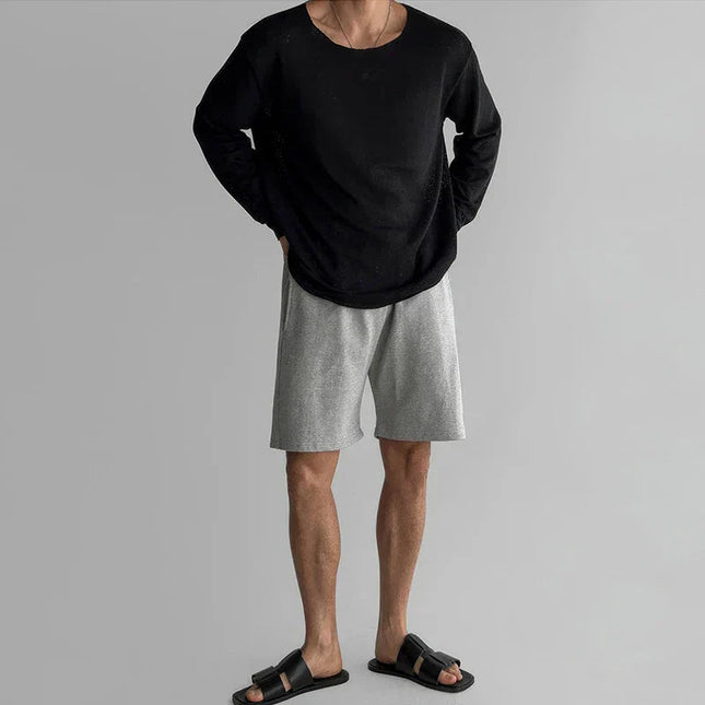 Sorenzo | Men's Long Sleeve Shirt – Breathable Knit