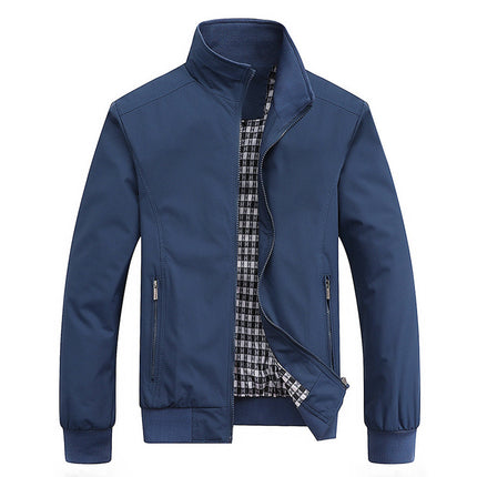 Stellan | Men's Winter Jacket – Full-Zip Stand Collar