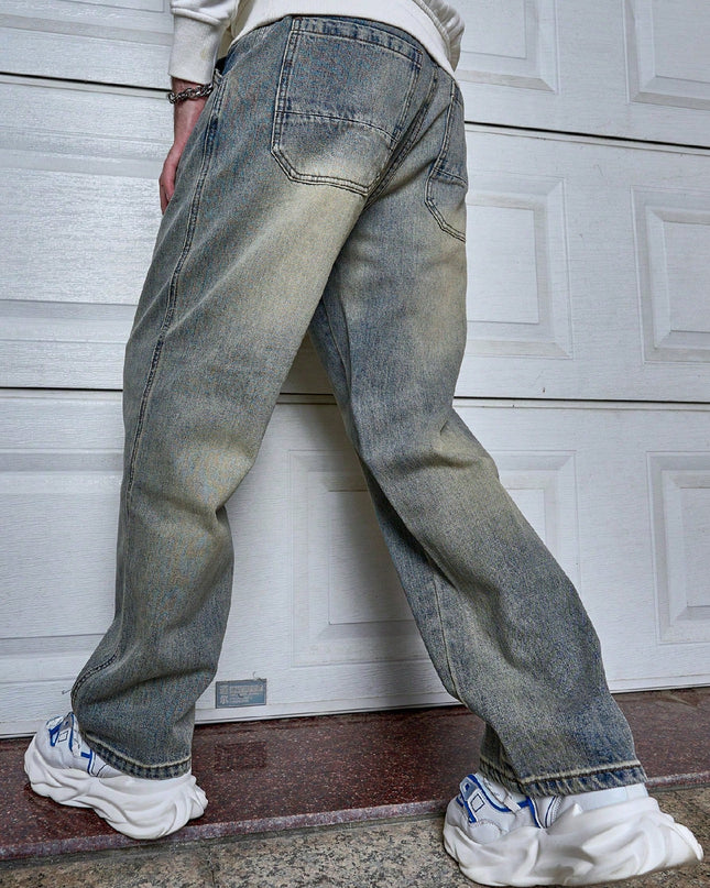 Sven | Men's Straight Leg Jeans – Relaxed Fit
