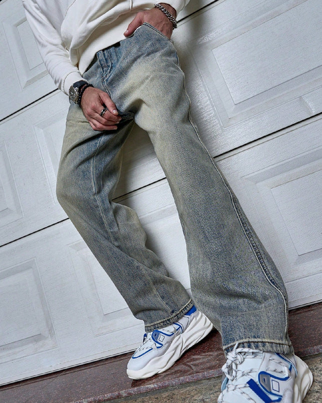 Sven | Men's Straight Leg Jeans – Relaxed Fit