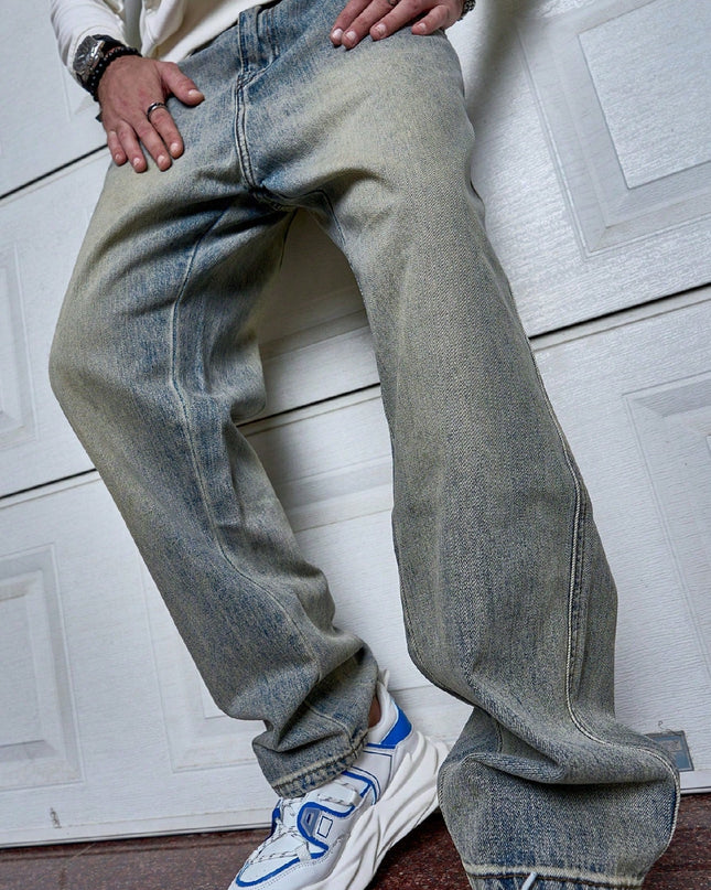 Sven | Men's Straight Leg Jeans – Relaxed Fit