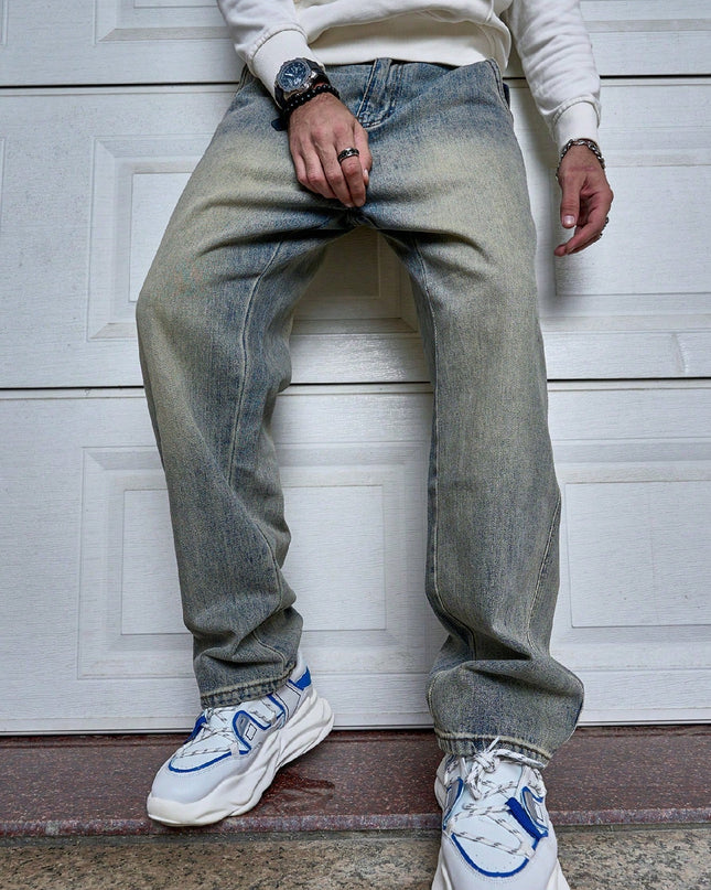 Sven | Men's Straight Leg Jeans – Relaxed Fit