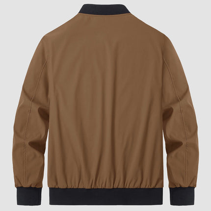 Tavian | Men's Bomber Jacket – Lightweight Zip Windbreaker