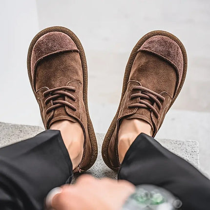 Tavren | Men's Casual Shoes Lace-Up Textured Everyday