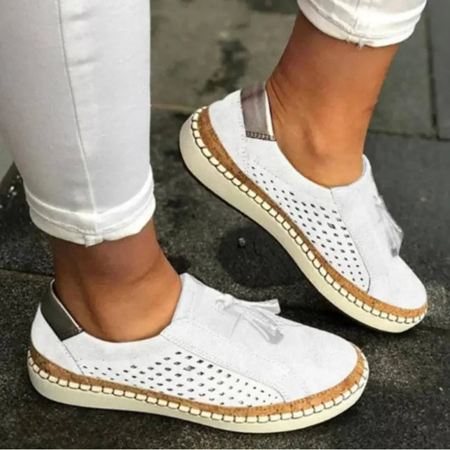 Thalissa | Comfort Perforated Slip-On Shoes