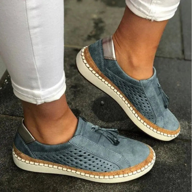 Thalissa | Comfort Perforated Slip-On Shoes