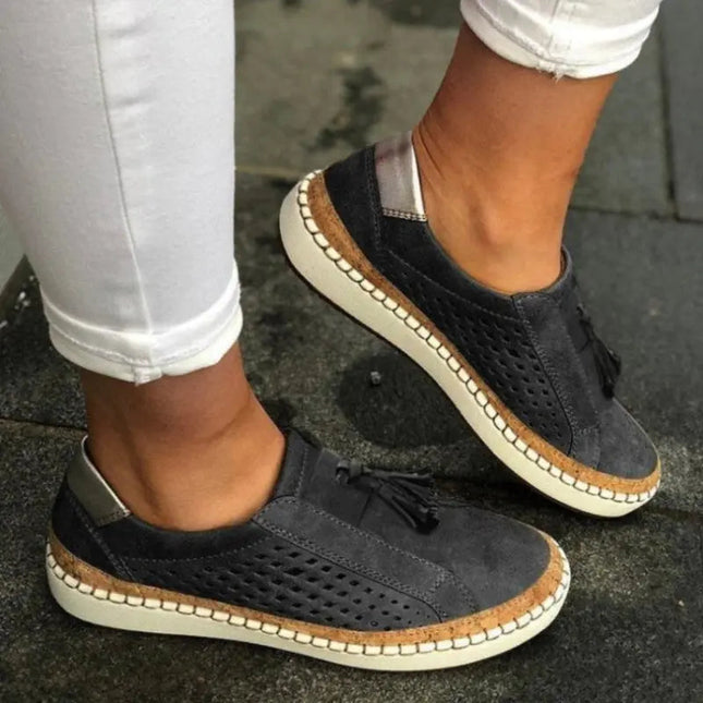 Thalissa | Comfort Perforated Slip-On Shoes