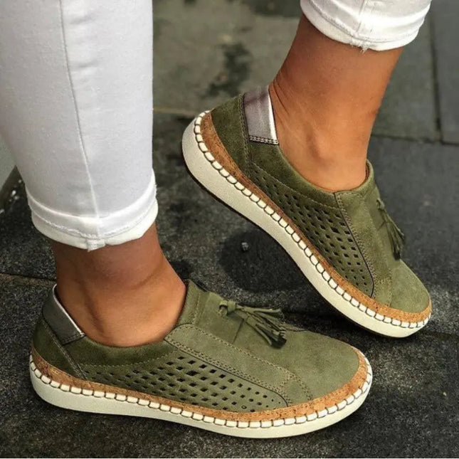 Thalissa | Comfort Perforated Slip-On Shoes