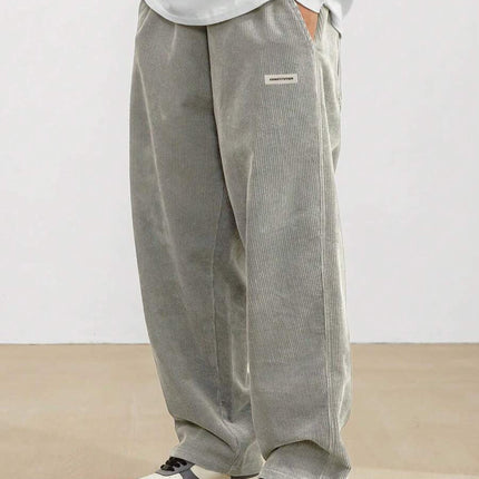 Théodore | Men's Corduroy Pants – Loose Straight-Leg Fit