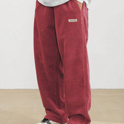 Théodore | Men's Corduroy Pants – Loose Straight-Leg Fit