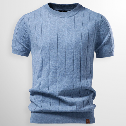 Thierry | Men's Ribbed Crew-Neck T-Shirt