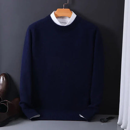 Thornek | Timeless Comfort Men's Crew Neck Sweater