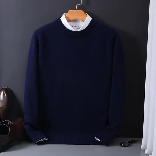 Thornek | Timeless Comfort Men's Crew Neck Sweater