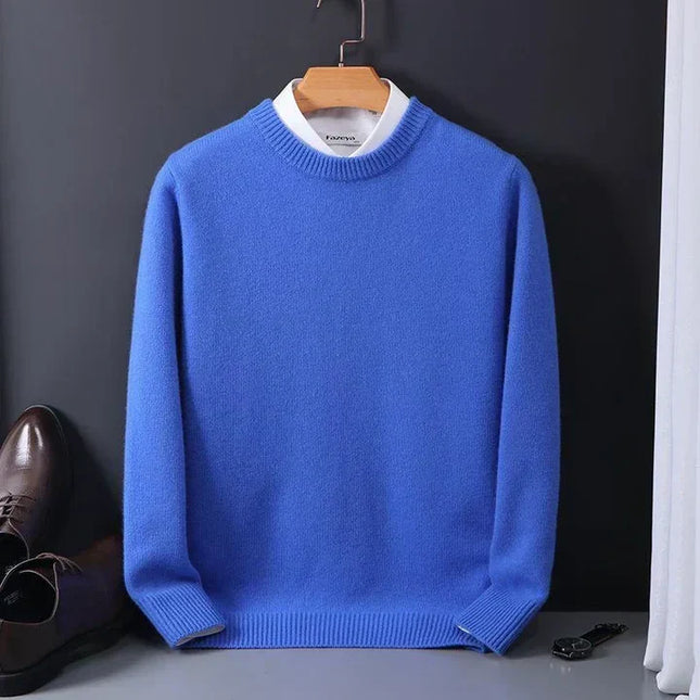 Thornek | Timeless Comfort Men's Crew Neck Sweater