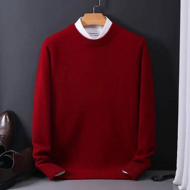 Thornek | Timeless Comfort Men's Crew Neck Sweater