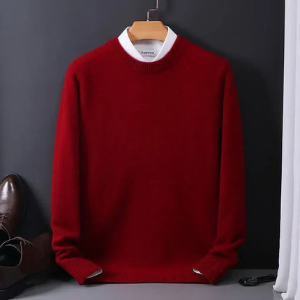 Thornek | Timeless Comfort Men's Crew Neck Sweater
