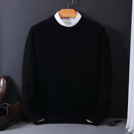 Thornek | Timeless Comfort Men's Crew Neck Sweater