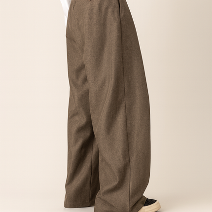 Valdren | Men's Dress Pants Wide Leg Pleated Tailored