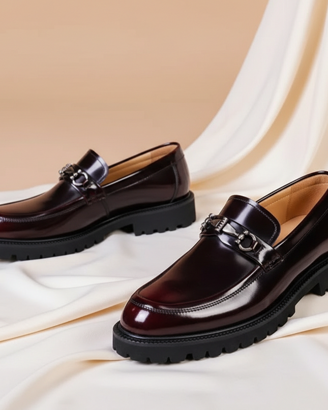 Valentino | Classic Hardware Detail Loafers