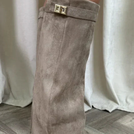 Valerie | Women's Knee-High Heeled Boots