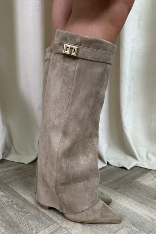 Valerie | Women's Knee-High Heeled Boots